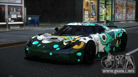 Koenigsegg Agera Jascham S13 para GTA 4
