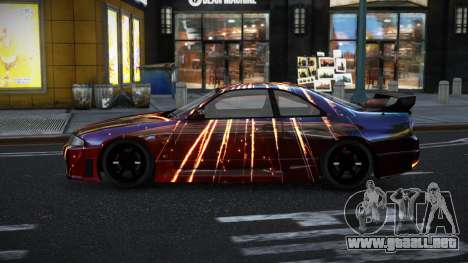 Nissan Skyline R33 Mexron S12 para GTA 4