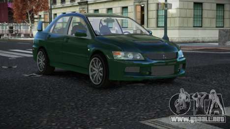 Mitsubishi Lancer Evolution VIII Legefire para GTA 4