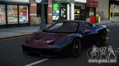Ferrari 458 Sartogo para GTA 4