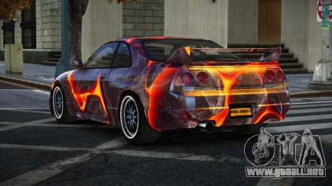 Nissan Skyline R33 Dojuke S9 para GTA 4