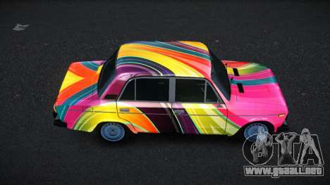 VAZ 2106 Bejala S3 para GTA 4