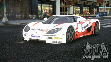 Koenigsegg CCGT Wezebo para GTA 4