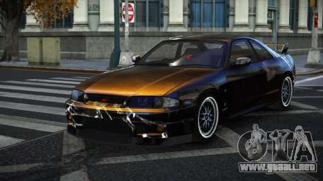 Nissan Skyline R33 Dojuke S5 para GTA 4