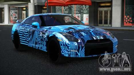 Nissan GT-R Eleryah S9 para GTA 4