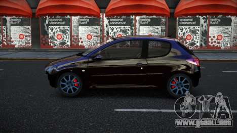 Peugeot 206 Bovejay para GTA 4