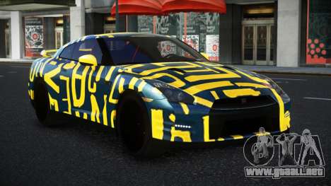 Nissan GT-R Eleryah S3 para GTA 4
