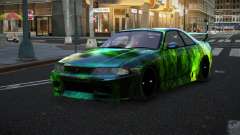 Nissan Skyline R33 Mexron S14 para GTA 4