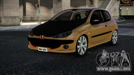 Peugeot 206 Riose para GTA 4