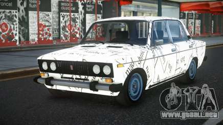 VAZ 2106 Bejala S5 para GTA 4