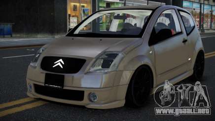 Citroen C2 Zawyemidu para GTA 4