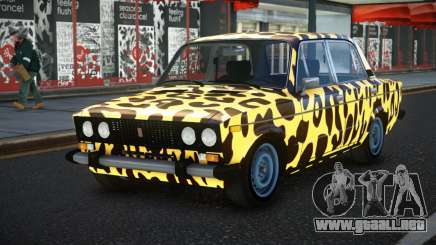VAZ 2106 Bejala S10 para GTA 4