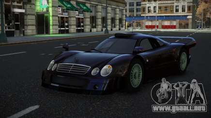 Mercedes-Benz CLK GTR Wapobe para GTA 4